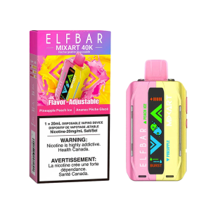 Elfbar mixart 40k pineapple peach ice Elfbar mixart 40k pineapple peach ice
