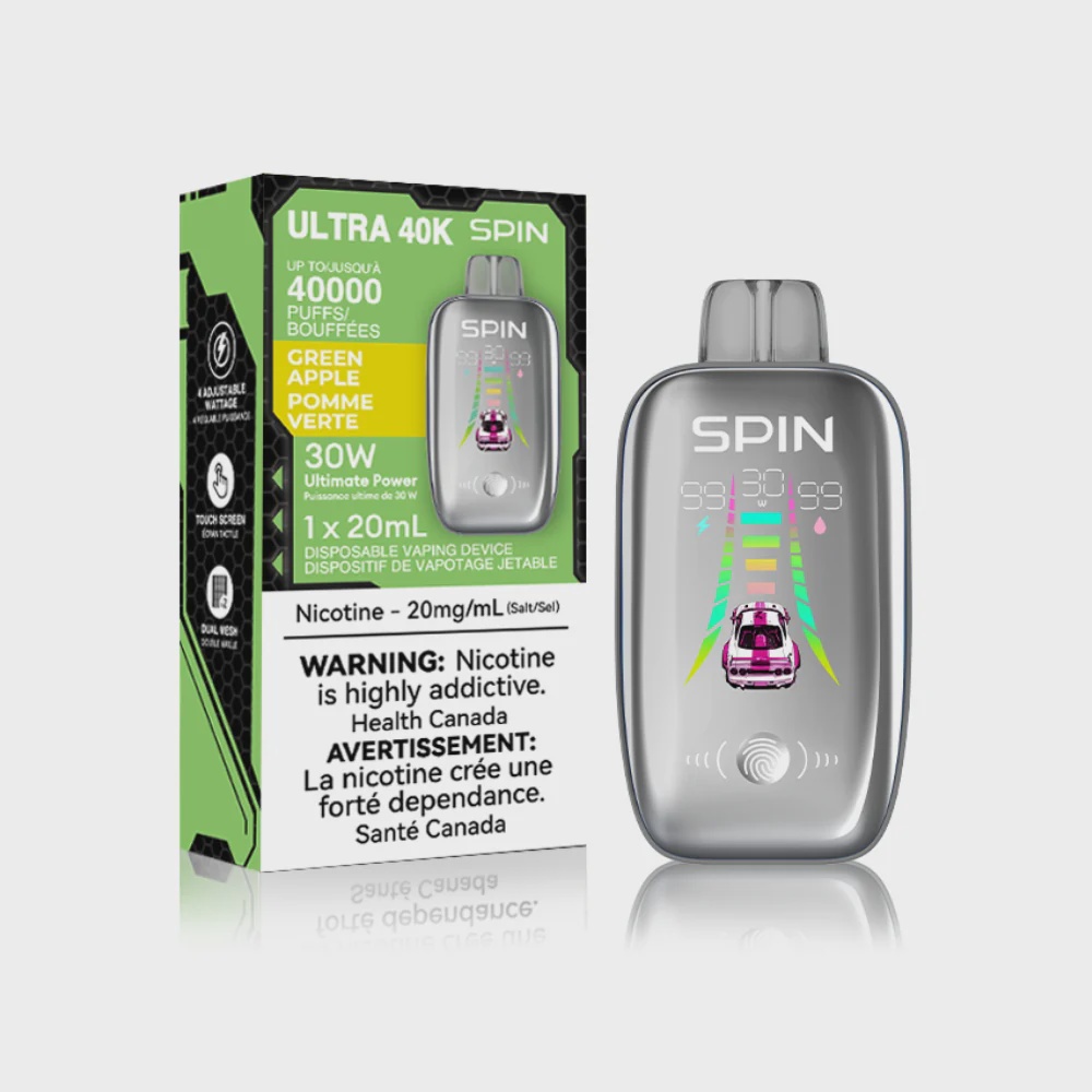 Spin ultra 40k green apple Spin ultra 40k green apple