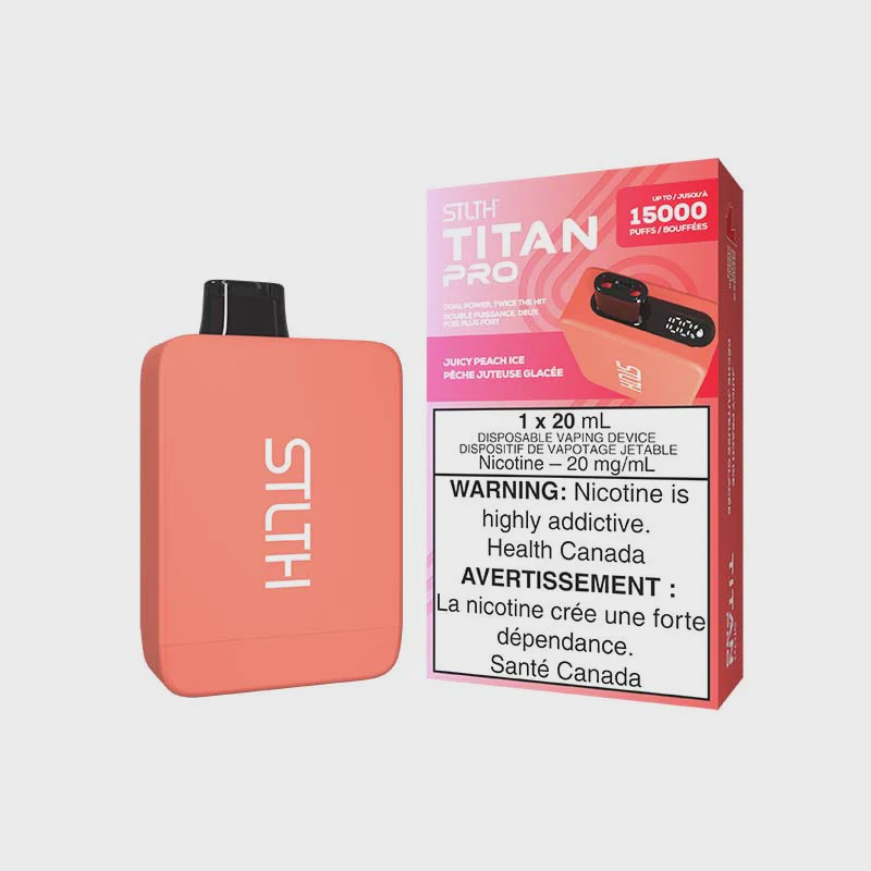 Stlth titan pro juicy peach ice Stlth titan pro juicy peach ice