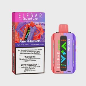 Elfbar mixart 40k triple berry grape Elfbar mixart 40k triple berry grape