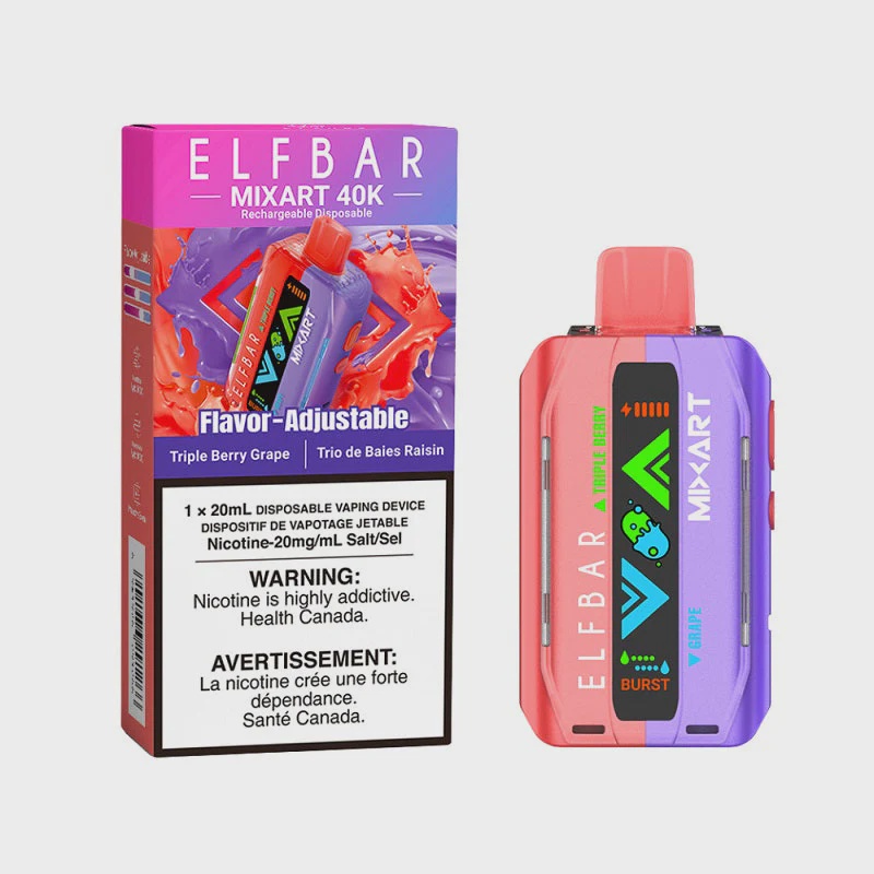 Elfbar mixart 40k triple berry grape Elfbar mixart 40k triple berry grape