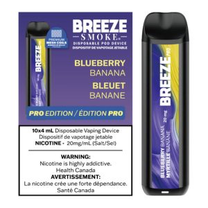 Breeze 2000 Puffs blueberry banana Breeze 2000 Puffs blueberry banana