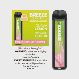 Breeze 2000 puffs guava lemon Breeze 2000 puffs guava lemon