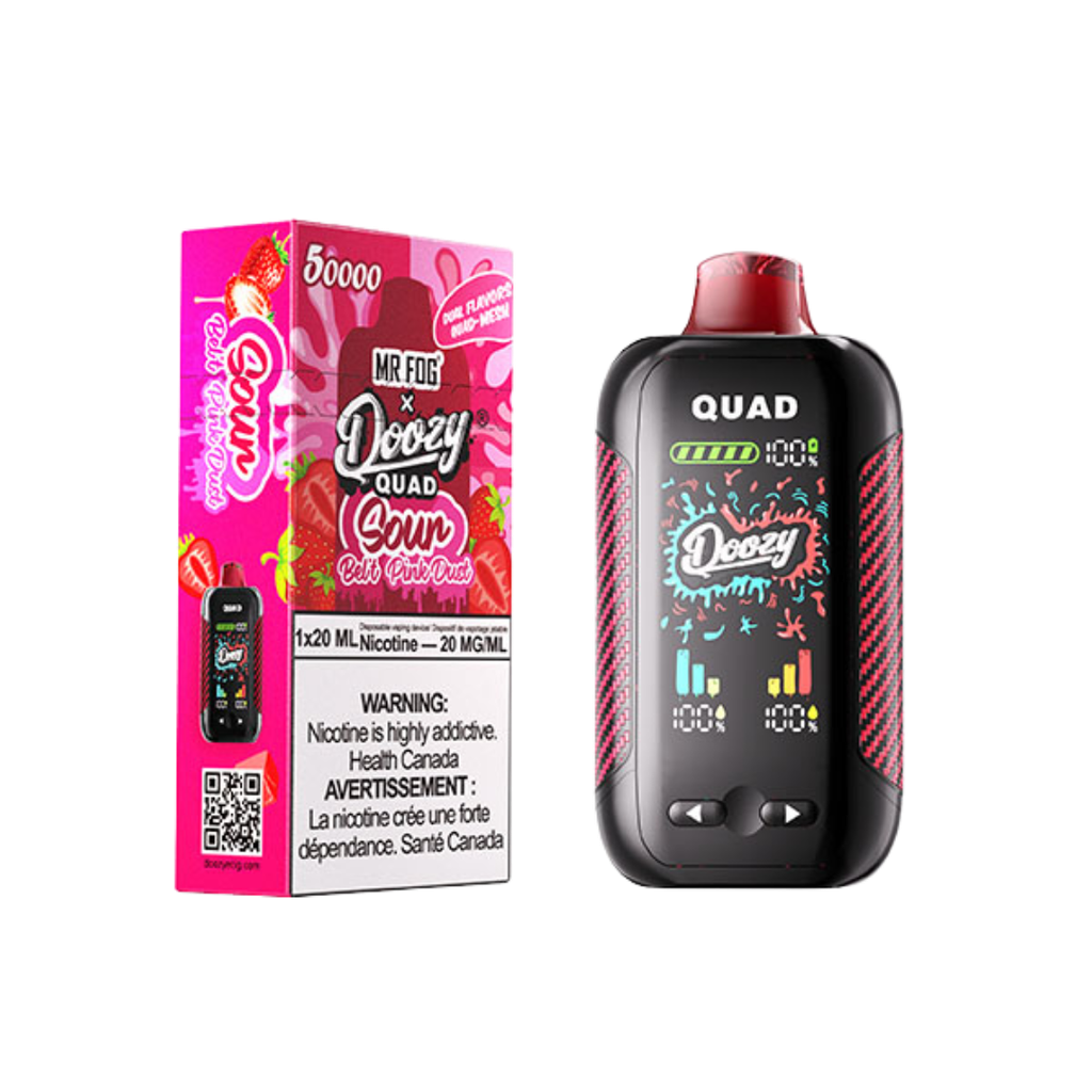 Mr fog doozy sour pink dust Mr fog doozy sour pink dust