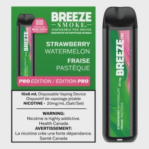 Breeze 2000 Puffs strawberry watermelon Breeze 2000 Puffs strawberry watermelon