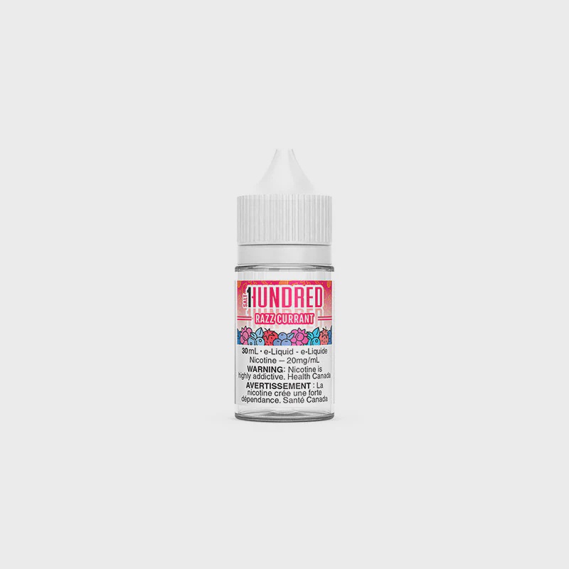 1Hundred razz currant Salt 30ml 1Hundred razz currant Salt 30ml
